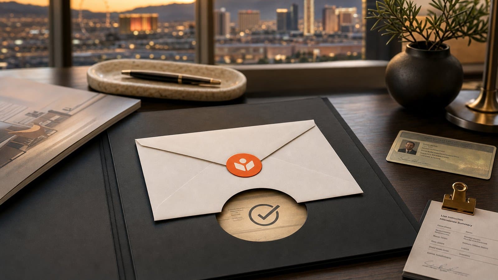 License renewal reminder emails for Nevada real-estate professionals