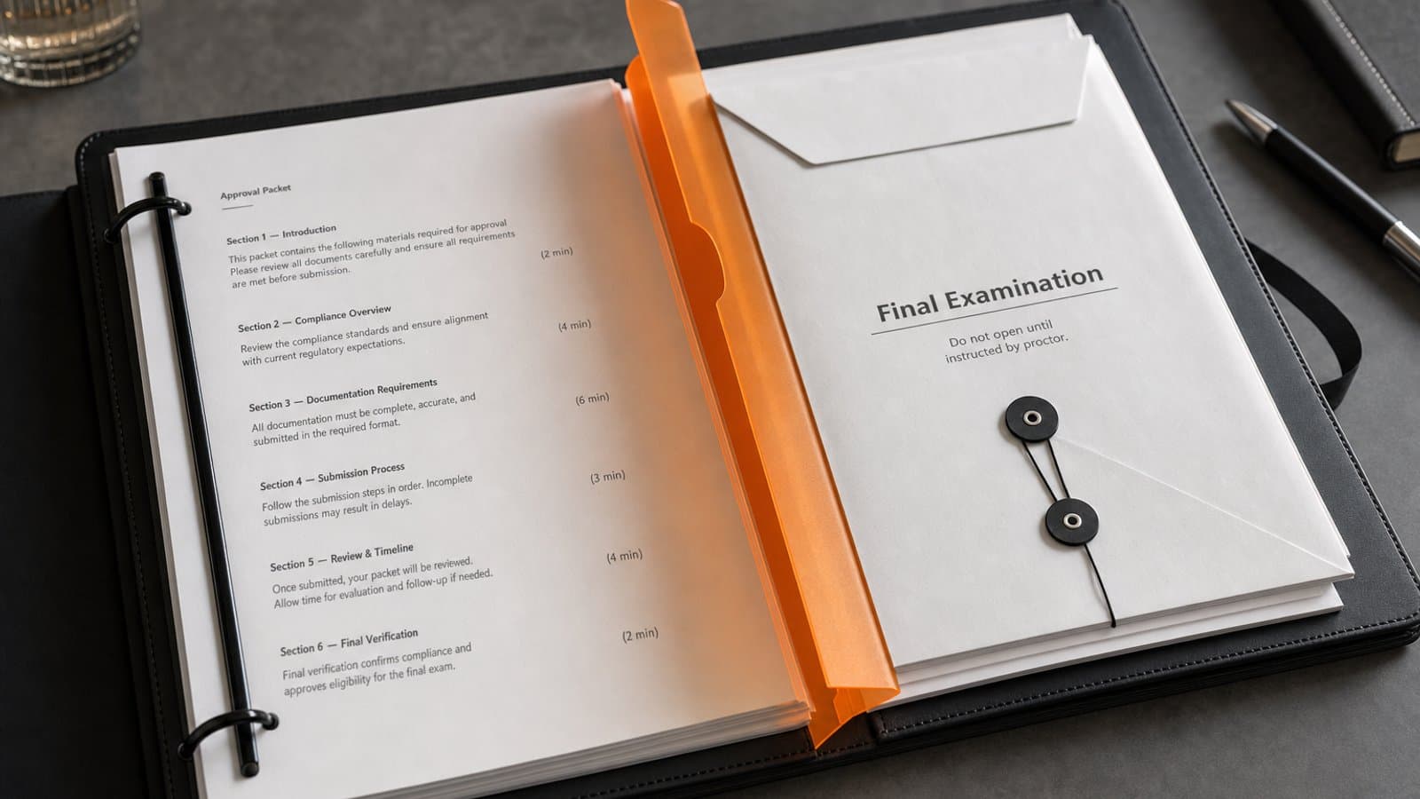 Nevada distance-education packets separate course time from exams